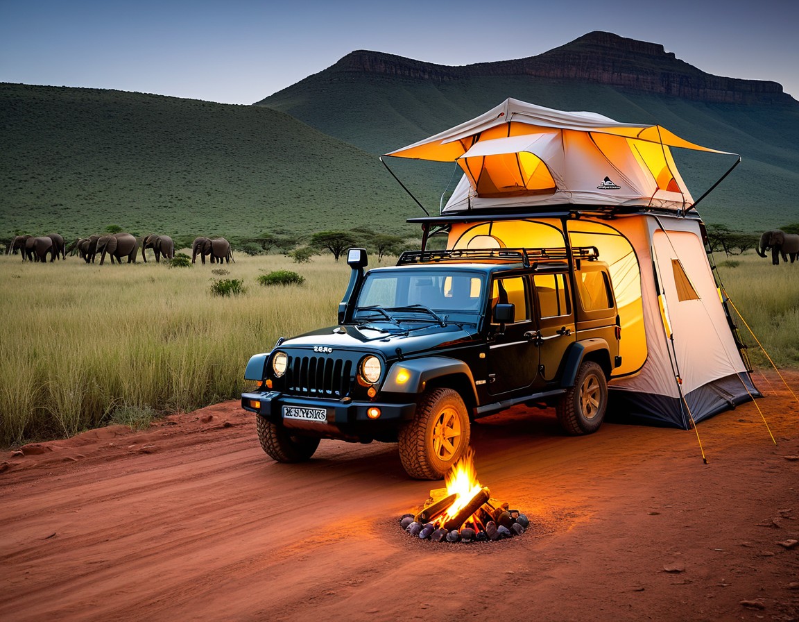 Camping itinerary